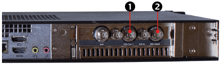 Dual output connections