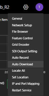 Auto Download selection