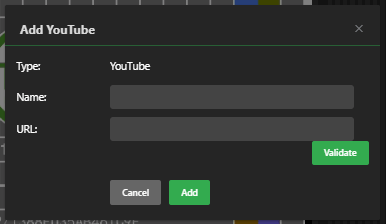 add Youtube source