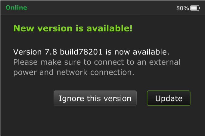 new version avail 2