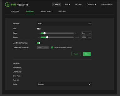 Low bitrate setting 2