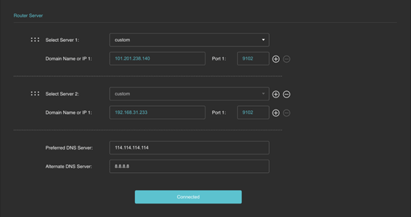 router server custom 2