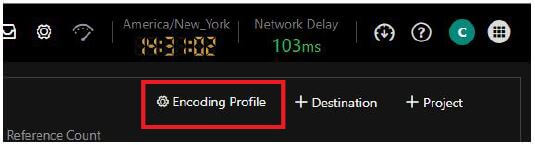 Encoding Profile location