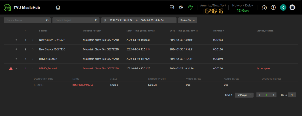 meter usage window