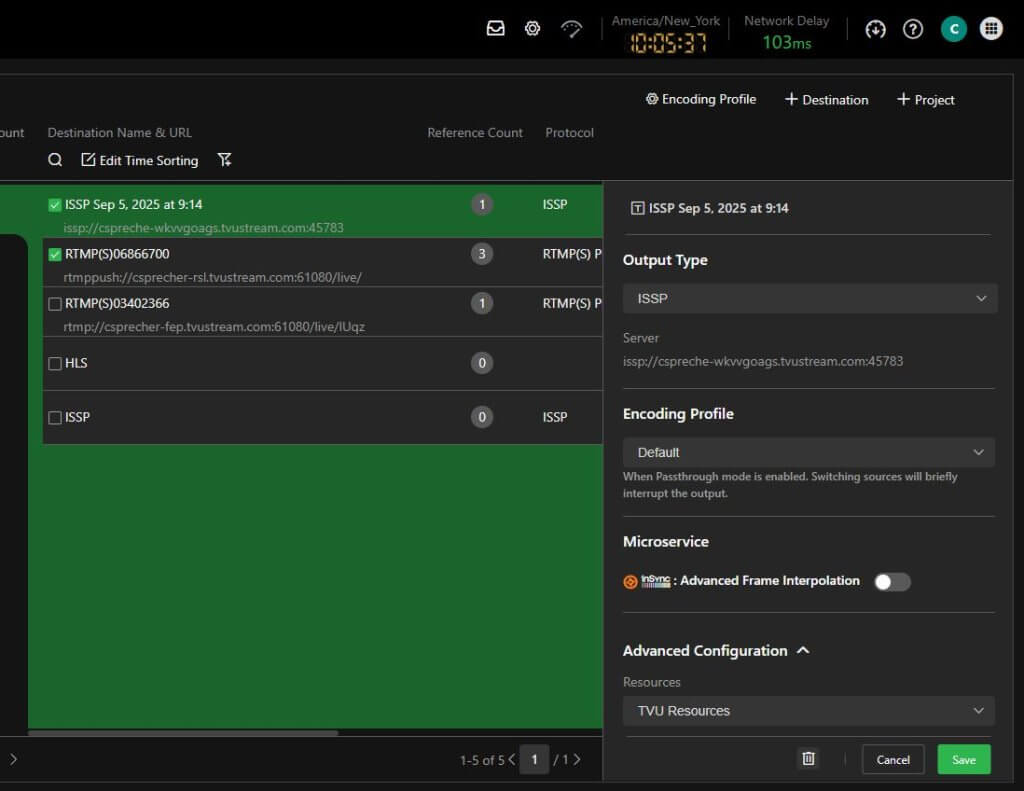 select project verify config