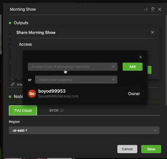 share project