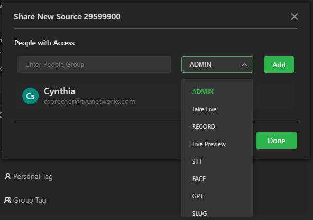 shared source access level
