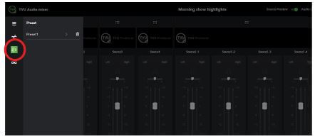 Advanced Audio Mixer presets