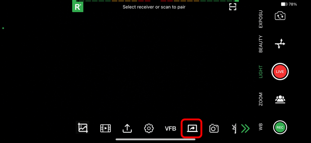 TVU Anywhere Screen Broadcast icon