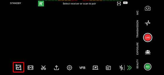 TVU Anywhere overlay icon