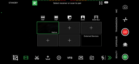 alternate source menu