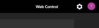 network setup web control link