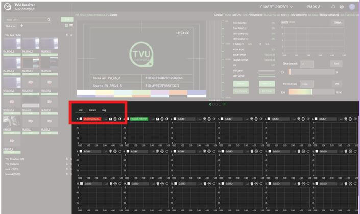 Data transmission panel tabs