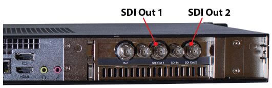 dual channel receiver ports
