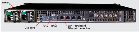 models VS3550 and VS3650 dual power supplies