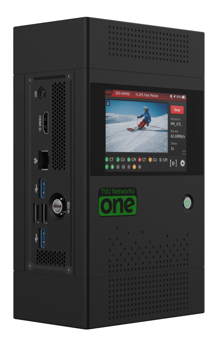 TVU One TM1000v4 left panel