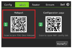 hotspot QR code