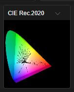 CIE Rec 2020 panel
