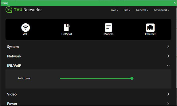 IFB VoIP panel
