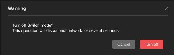 Warning message 2