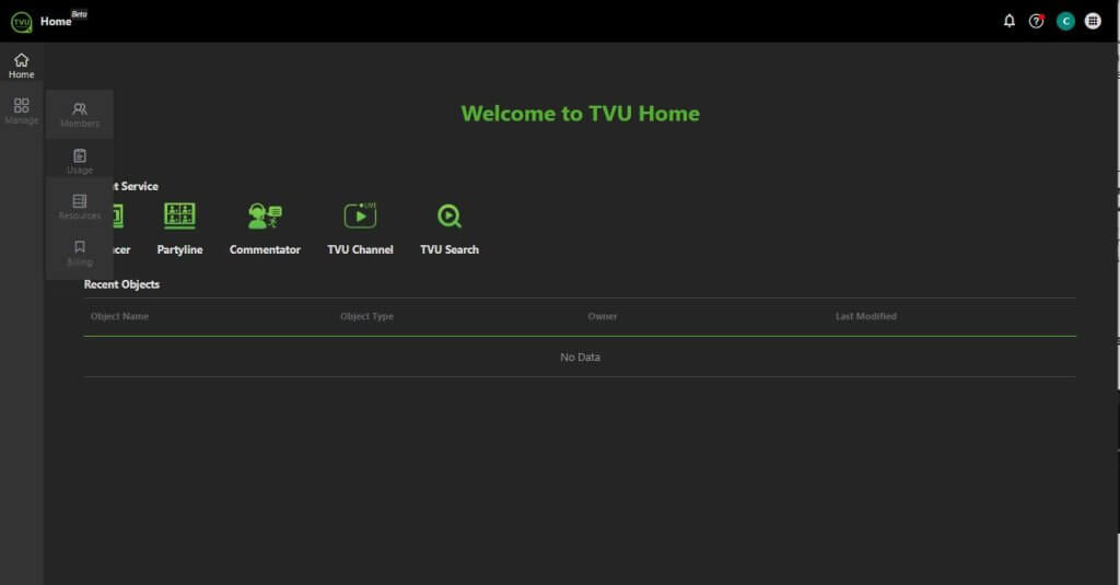 home manage usage