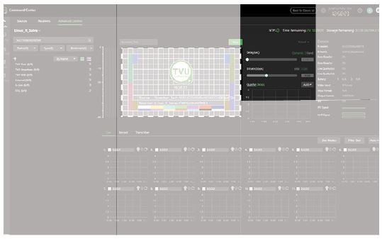 Advanced Control page - Control setting panel location