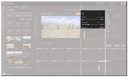 Advanced Control page - Controls setting panel location