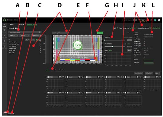 Advanced Control page operations