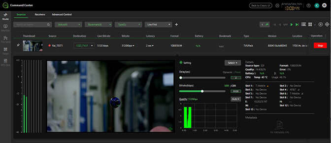 Expanded Source Control panel LIVE