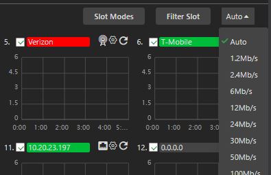Histogram Scale drop-down menu
