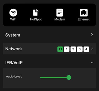 RPS One IFB VoIP panel