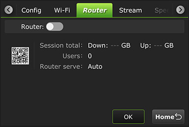 Router disabled