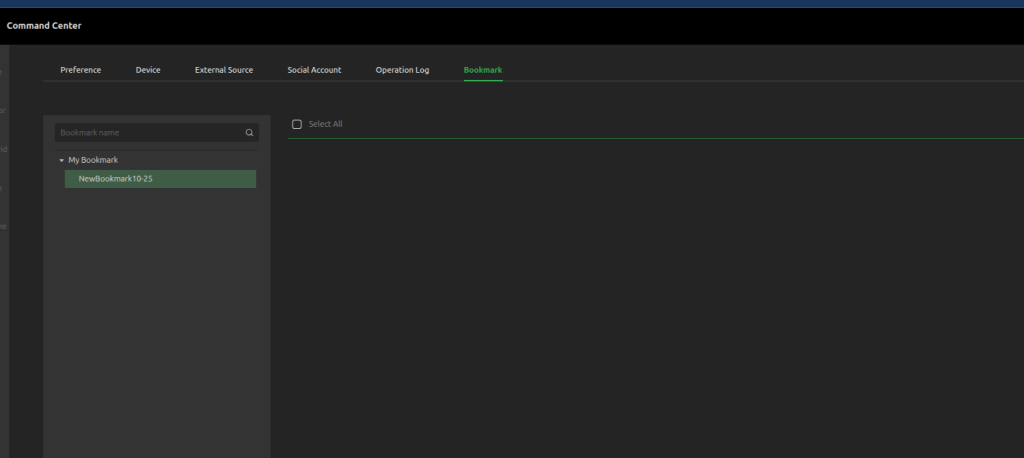create bookmark group