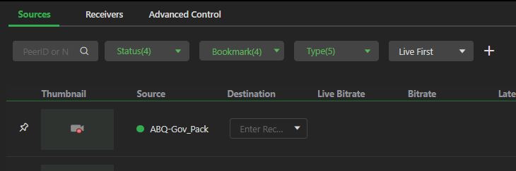 sources page - plus icon