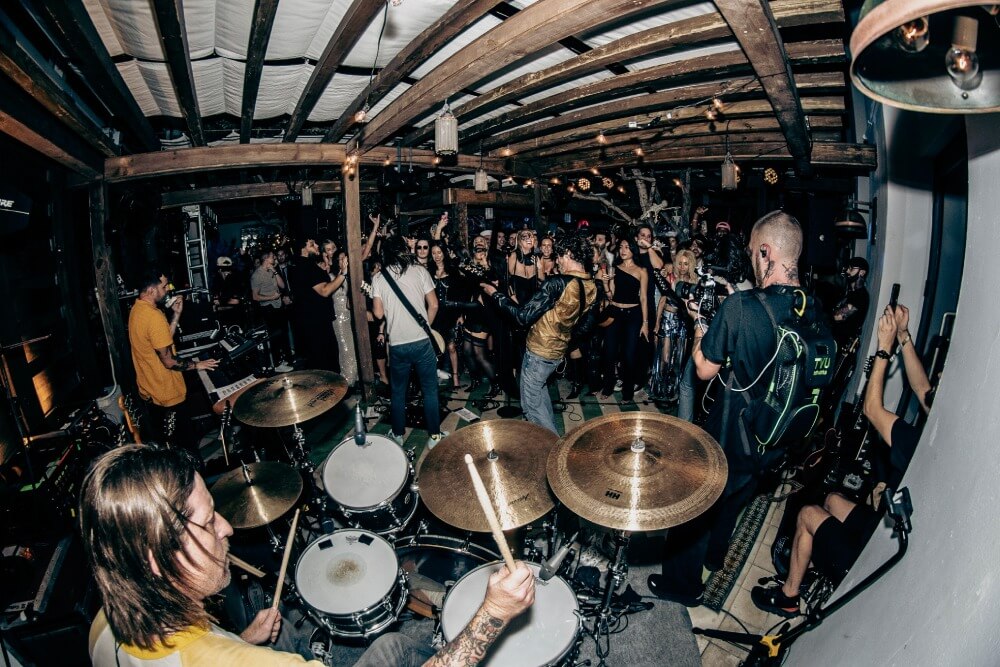 music event live production - all american rejects