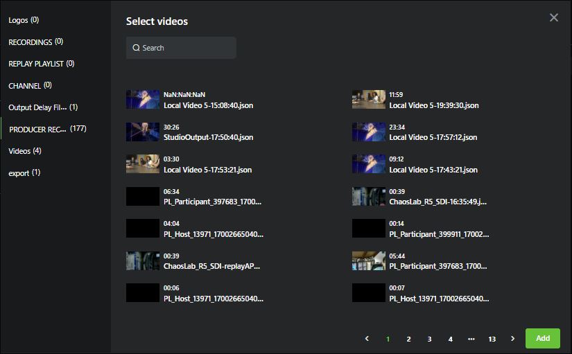 Breakout clip player TVU drive window