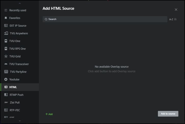 add HTML source 1