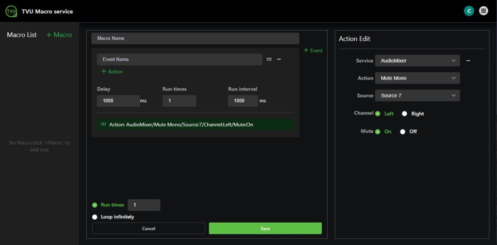 Macro complete example