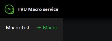+ Macro service