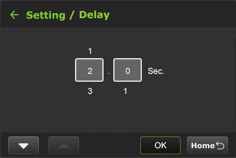 setting delay