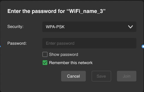 connect to WiFI