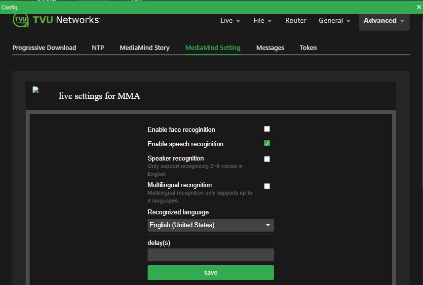 Advanced MediaMind Setting
