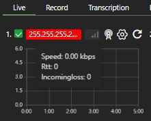Data card speed hover