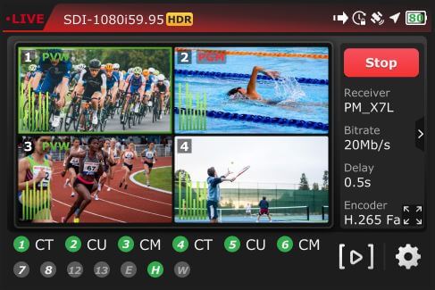 RPS one live status - SCTE 