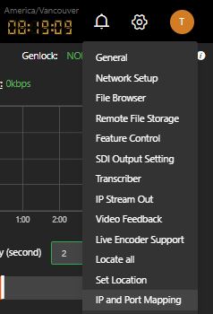 Settings IP and Port Mapping