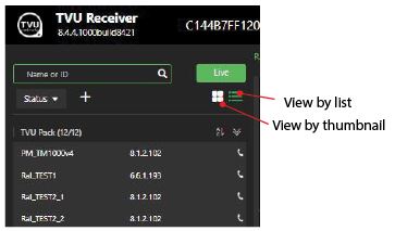 Source type panel expanded viewed by list 2