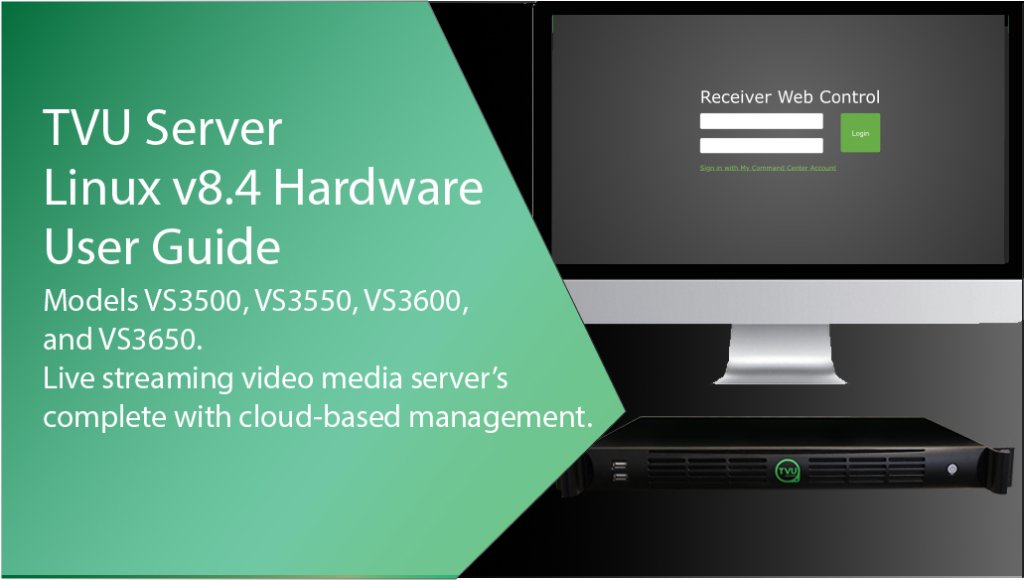 TVU Server v8.4 HW Featured image
