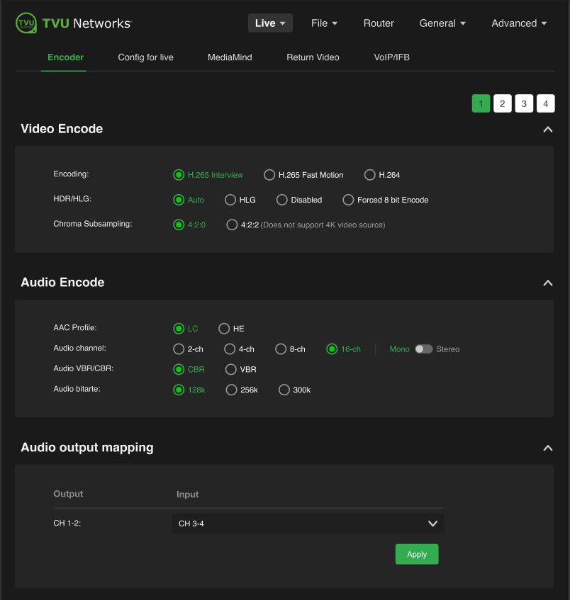 source switcher mono setting