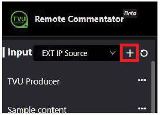 Add EXT IP Source selection