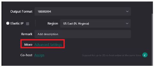 Advanced Settings 1